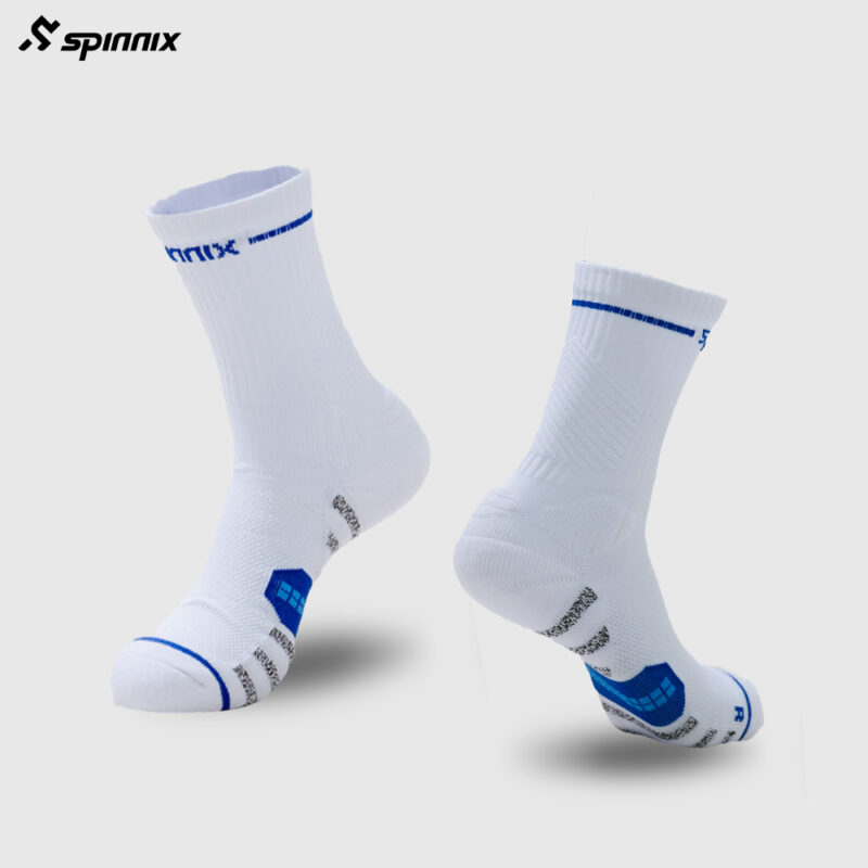 Tất vớ thể thao chuyên nghiệp Spinnix ProX có vùng đệm bảo vệ, thoáng khí, chống trượt, ngăn ngừa chấn thương đá bóng, tennis, pickleball