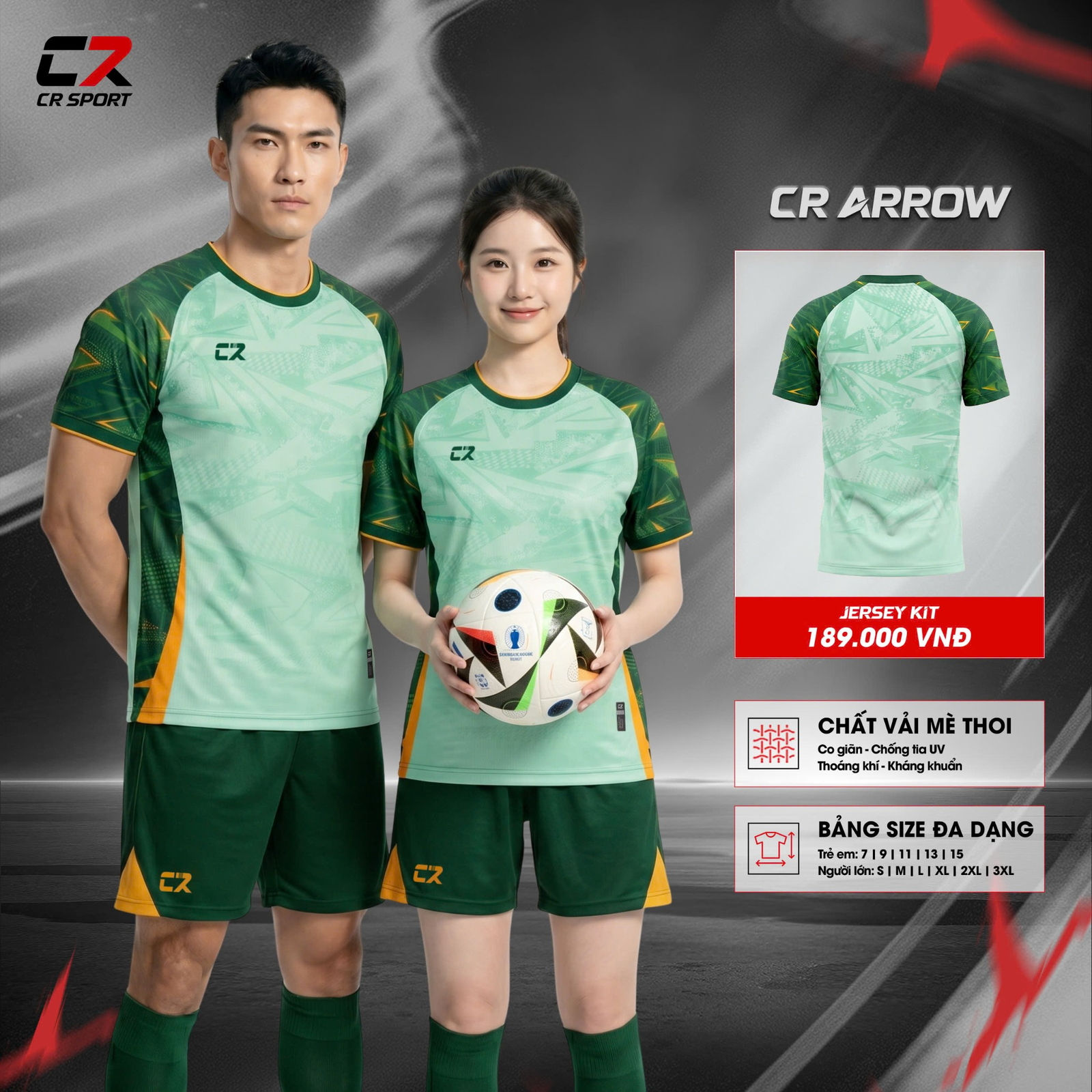 Bộ thể thao Cr Arrow